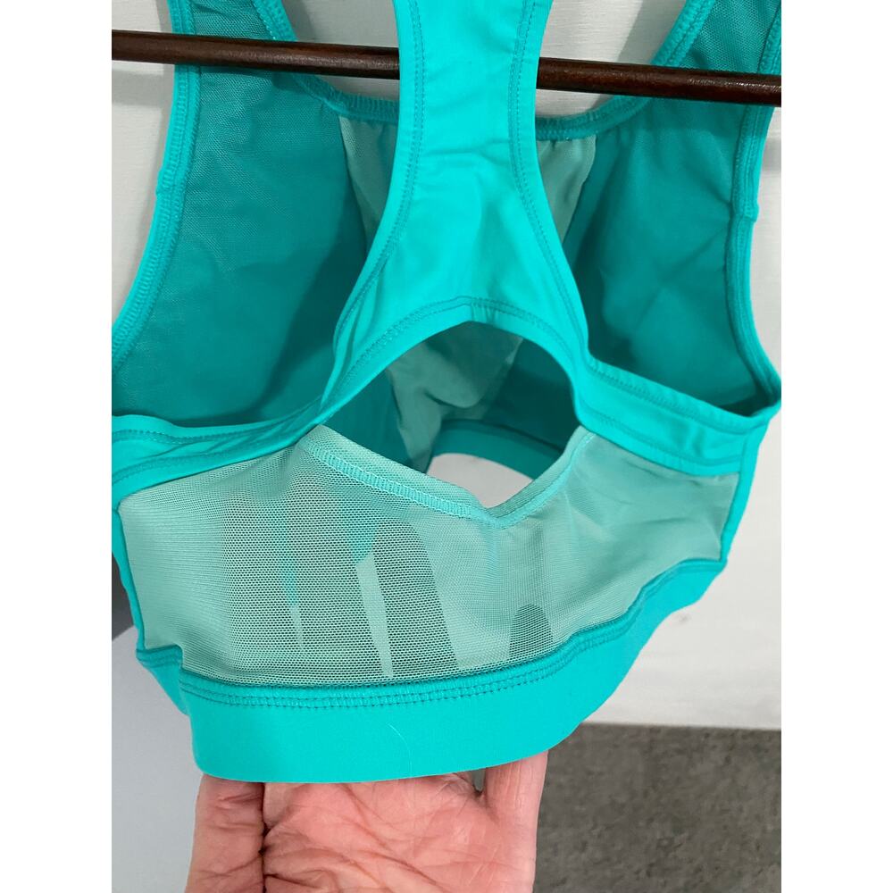 Ivy Sky Sports Bra Tops Set of 2 tops Purple and Teal Lace-up Detail Size M - Picture 3 of 7